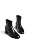 Z820402109 Black Low Heeled Women's Boots - 6