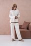 Line Detail Knitwear Set - 2