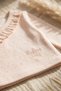 Baby Girl 100% Salmon Cotton 3-Piece Baby Girl Hospital Discharge Set 03 Months - 4