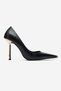 Nikolia Black Striped Women's Heeled Shoes - 4