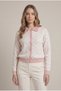 Women's Premium Openwork Collar Stylish Patterned Buttoned Knitwear Cardigan - 3