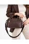Women's Multi-Compartment Soft Hand and Shoulder Bag