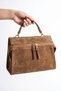 Vince Earth Suede Genuine Leather Women's Handbag - 2