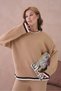 Line Detail Knitwear Set - 5