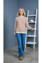 Women's Striped Sweatshirt Relaxed Fit - 2