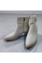 Stylish and Comfortable Women's Boots with Stone Buckle Detail - 2