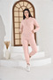 Pudra Two-Yarn Oversized Hooded Sweatshirt with Pockets - 2