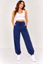 Women's Modal Fabric High Waist Elastic Waistband Pockets Relaxed Fit Elastic Cuffs Jogger Sweatpants