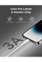 Powerlink EDC Series USB-C To Lightning Cable, 30W PD Super Fast Charging with 480Mbps Data Transfer- 2M White - 2