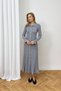 Buttoned Knitwear Dress 94-5001-1 - 2