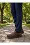 Kemal Aygün-Forelli Men's Genuine Leather Slip-On Shoes – Orthopedic Sole, Anatomical Support - 4