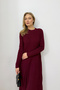 Pleated Knitwear Dress 94-3044 - 5