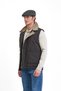 Velvet Collar Fur Vest - 4