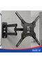Full Motion TV Wall Mount for 32-55 inch TVs Max VESA 200x200mm Wall Mount TV Bracket with Swivel Tilting Extension Level Adjustment for LED LCD Flat Curved TVs Up to 22 Kg - 5