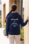 Unisex Navy Blue Hooded Sweatshirt – Mercedes Amg Petronas Antonelli F1 Printed Hoodie - 4