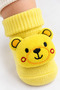 0-6 Months Figured Cotton 3-Piece Baby Boy Socks Set 396 - 3