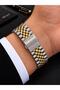 Steel Cord Calendar Dial 2 Years Warranty 3Atm Water Resistant Men's Wristwatch F.Er.0.005 - 5