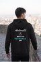 Unisex Black Hooded Sweatshirt – Mercedes Amg Petronas Antonelli F1 Printed Hoodie - 2