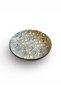 Ceramic Deep Plate with Patterned – White/Blue, Round Shape, For Serving - 2