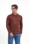 Polo Neck Sweater with Button Detail - 2