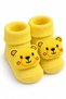 0-6 Months Figured Cotton 3-Piece Baby Girl and Boy Socks Set 396 - 7