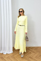 Pleated Knitwear Dress 94-3044 - 2