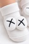 0-6 Months Figured Cotton 3-Piece Baby Boy Socks Set 396 - 3