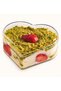 5 Pieces 330 Cc Heart Mica Bowl with Transparent Lid - 5