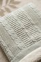 Knitted Hair Braid Patterned Soft Textured Welsoft Baby Blanket - 4