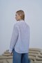 Striped Cotton Shirt White - 8