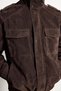 Regular Fit High Collar Zippered Coat I1020Ax26Wn - 4