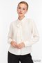 Long Sleeve Regular Shirt with Collar and Tieable Cuffs