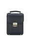 Dark Blue Color Small Size Piremium Men's Hand and Shoulder Bag with Key Lock Mechanism