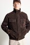 Regular Fit High Collar Zippered Coat I1020Ax26Wn