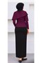 Large: Size Hijab Pencil Skirt - 2