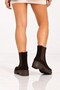 Laceless Elastic Genuine Leather Casual Boots 335-700 Women's Boots - 4
