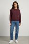 Crew Neck Knitwear-Burgundy Bordo - 2