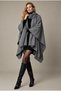 Women's Premium Self-Tie Draped Shawl Poncho - 4