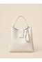 Women's Shoulder and Hand Bag with Pearl Accessories Modern Stylish Design Daily Use 27280