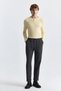 Men's 1110-Anthracite Half Elastic Waist Twin Pro Baggy Fit Trousers