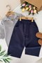 Plaid Shirt and Sweater Boys' 3-Piece Set - Brown - 7