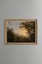Imaginary Landscape with a Temple - Vintage Patterned Painting - Fine Model