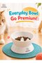 2-in-1 Reversible Elevated Pet Bowl, Slow Feeder & Regular Feeding Bowl, Anti-Vomiting Raised Food and Water Bowl for Cats & Small Dogs, Easy to Clean, White, 15.8x10cm - 7