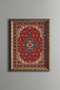 Red Carpet Pattern - Vintage Patterned Painting - Thin Model