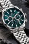 Original Men's Watch - 3 Atm Water Resistance - Silver Color Steel Band - Japanese Calendar Movement - 2 Years Warranty - Gift Wristwatch with Stylish Box Dke2159C1 - 2