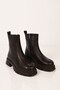 Laceless Zippered Genuine Leather Casual Boots 335-Rv-21 Women's Boots - 6