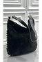 Genuine Suede Leather Troklu Casual Shoulder Bag (Hobo Bag) - 2