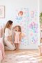 Mermaid Height Chart Wall Sticker Set 50–150 cm Pastel Kids Room Decoration