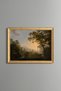 Imaginary Landscape with a Temple - Vintage Patterned Painting - Fine Model