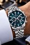Original Men's Watch - 3 Atm Water Resistance - Silver Color Steel Band - Japanese Calendar Movement - 2 Years Warranty - Gift Wristwatch with Stylish Box Dke2159C1 - 3